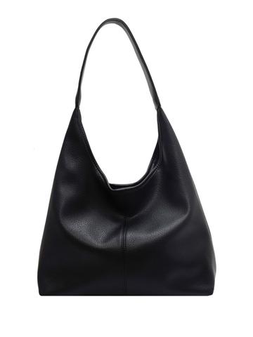 StyleCast x Revolte Women Textured Half Moon Shoulder Bag