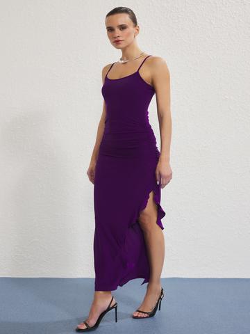 Trendyol Women Square Neck Maxi Dress