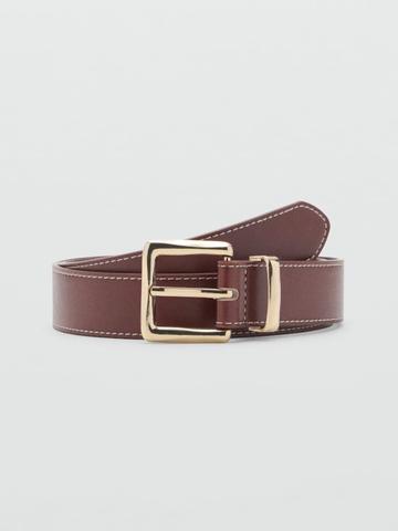 MANGO Women Slim Belt