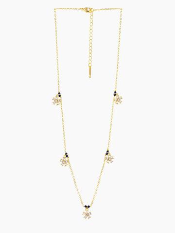 SWASHAA Blossomy 14K Gold Plated Mangalsutra