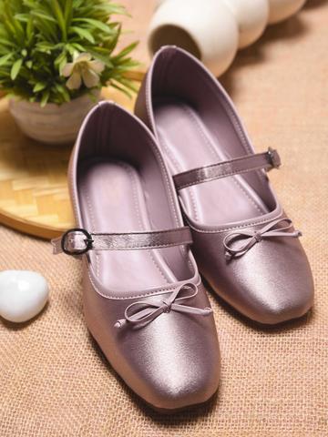 Froh Feet Women Ethnic Mules with Buckles Flats