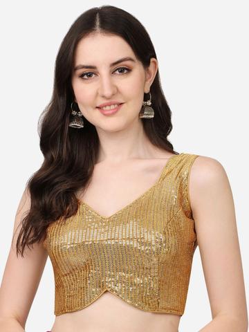 HERE&NOW Embroidered Saree Blouse