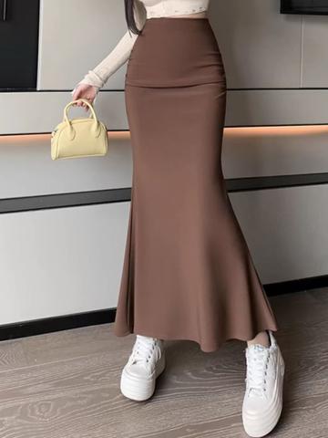 bebe A-Line Maxi Skirt