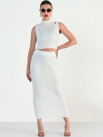 SHOWOFFFF Edition Acrylic Top With Skirt Co-Ords