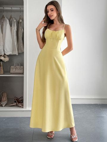 JC Mode Fit & Flare Maxi Dress