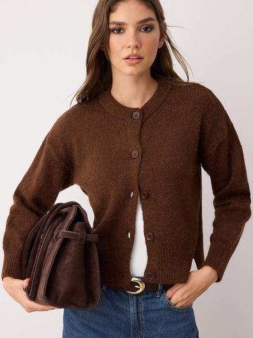 Trendyol Women Round Neck Long Sleeves Cardigan