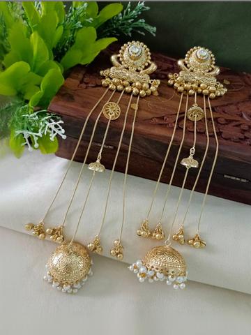 Sanjog Classic Jhumkas Earrings