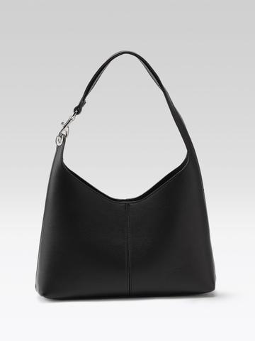 MANGO Textured Structured Shoulder Bag