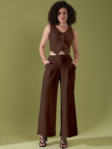 Moda Rapido V Neck Waistcoat & Trousers Co-Ords