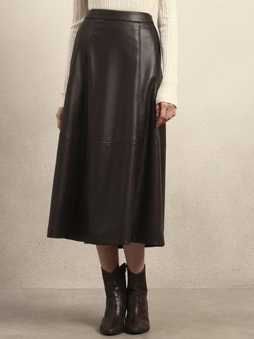 Vero Moda Flared High Rise Midi Skirts