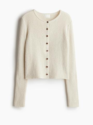 H&M Women Rib-knit Cardigan