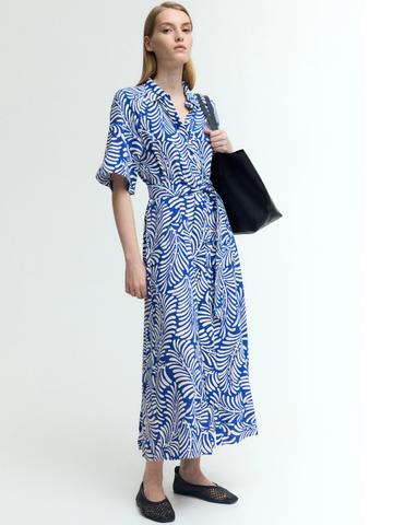 H&M Tie-Belt Shirt Dress