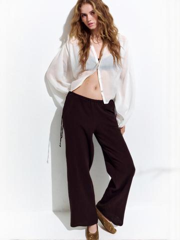 H&M Wide Drawstring Trousers