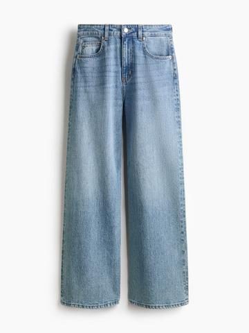 H&M Wide High Waist Jeans