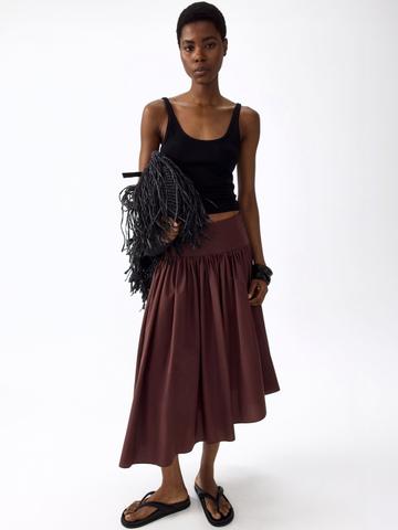 H&M Asymmetric Midi Skirt