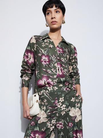 CODE by Lifestyle Women Floral Printed Casual Shirt