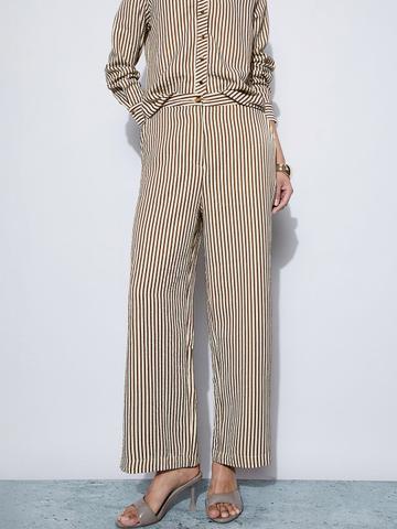 CODE by Lifestyle Women Striped Straight Fit Trousers