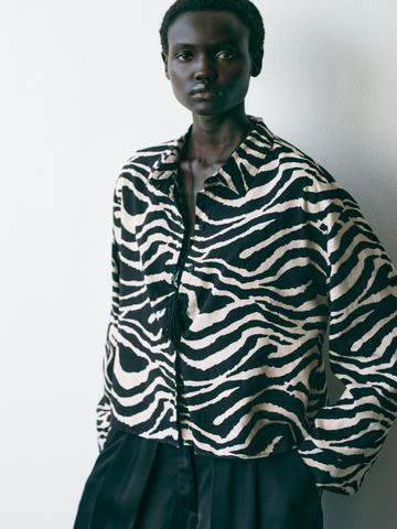 H&M Linen-blend Shirt