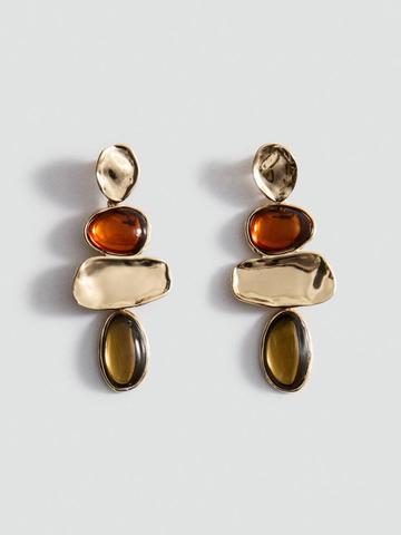 MANGO Quirky Drop Earrings