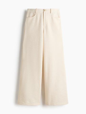H&M Wide Boucl Trousers