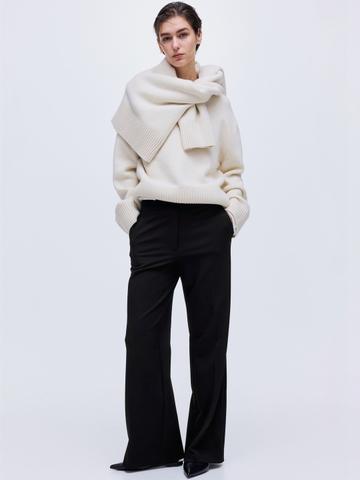 H&M Bootcut Twill Trousers