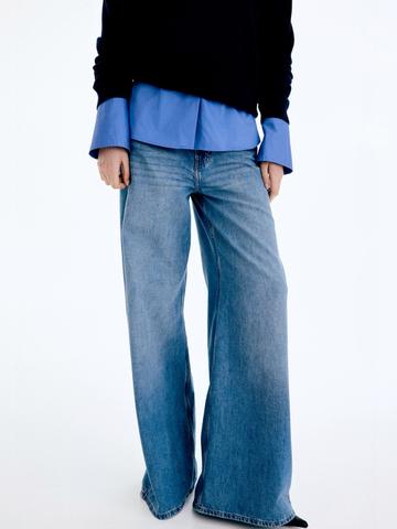 H&M Wide High Waist Jeans