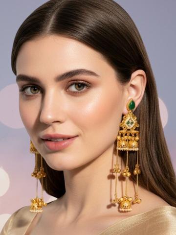 OOMPH Geometric Drop Earrings