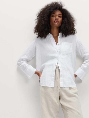Marks & Spencer Women Pure Linen Casual Shirt