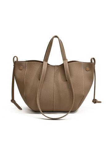 CORSICA PU Structured Tote Bag