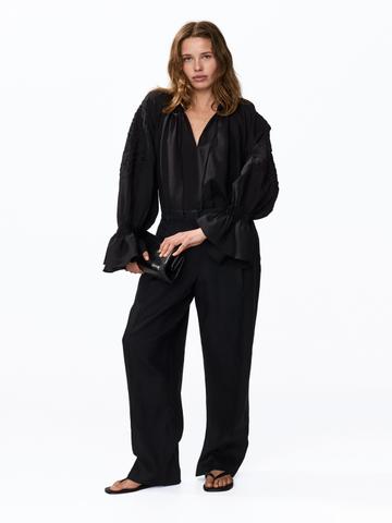 H&M Tailored Linen Trousers