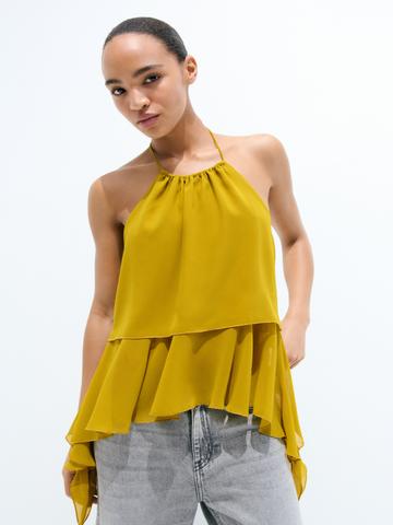 H&M Halter Neck Layered Top