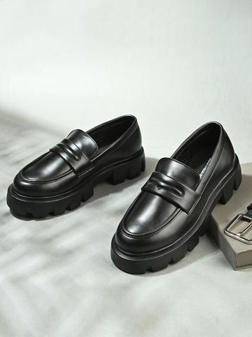 Leo's Fitness Shoes Men PU Loafers