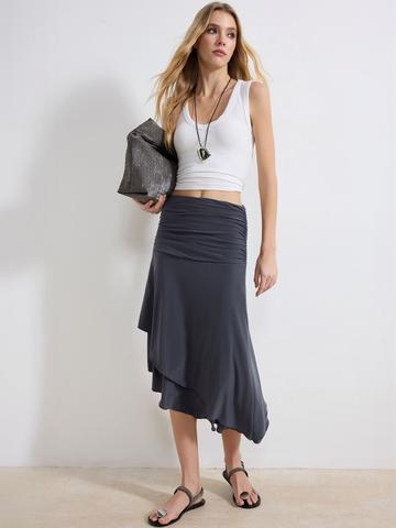 Trendyol Flared Midi Skirts