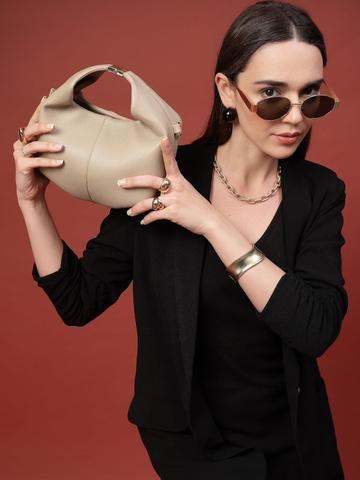 Red Tape Women Grey Textured Casual Sling Bag