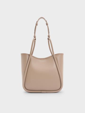 CHARLES & KEITH Mini Lyla Tubular Tote Bag