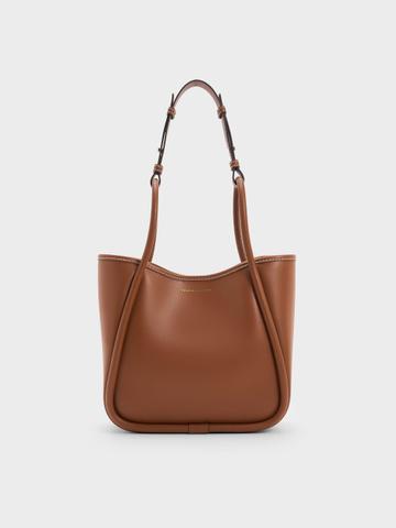 CHARLES & KEITH Mini Lyla Tubular Tote Bag
