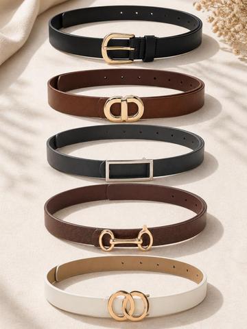 CRUSSET Women Set Of 5 belt
