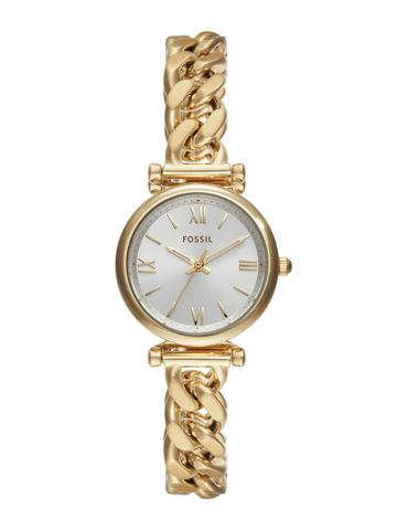 Fossil Women Round Dial & Stainless Steel Bracelet Style Straps Analogue Watch ES5329