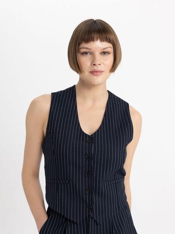 DeFacto Striped Woven Waistcoat