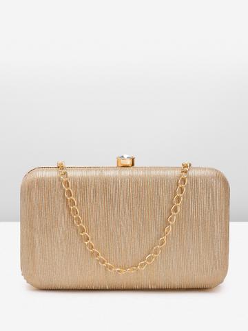 DressBerry Embellished Box Clutch