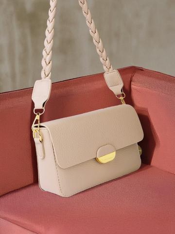 DressBerry Textured Shoulder Bag