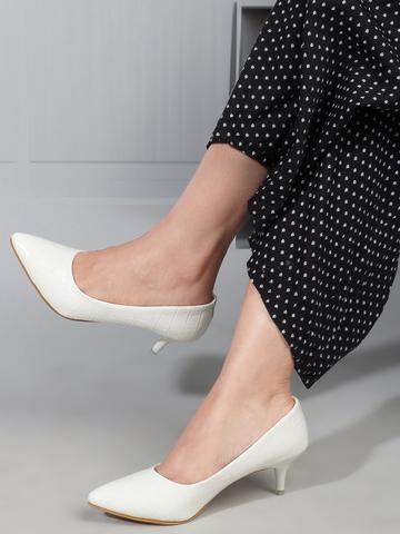 Carlton London Women Pointed Toe Kitten Pumps
