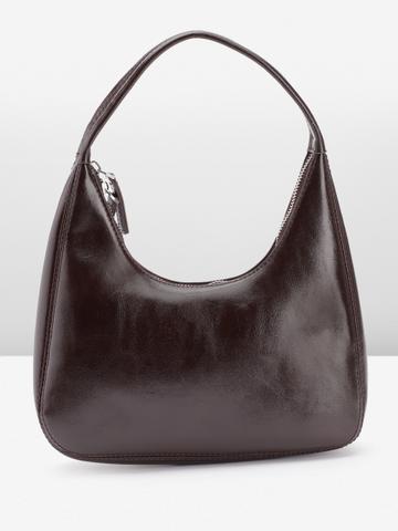 MANGO Half Moon Shoulder Bag