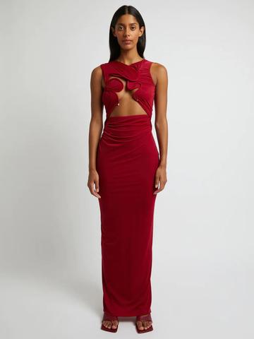 LULU & SKY Women Maxi Sheath Dress