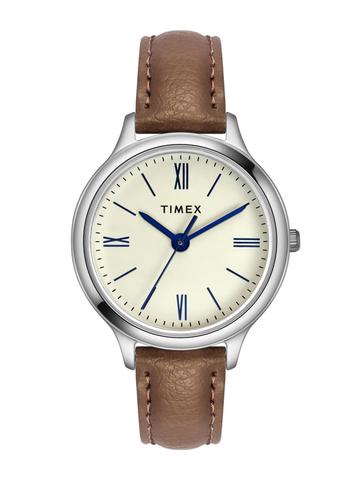 Timex Women Leather Straps Analogue Watch TWTL121SMU01