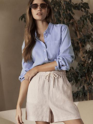 NEXT Women Pure Linen Shorts