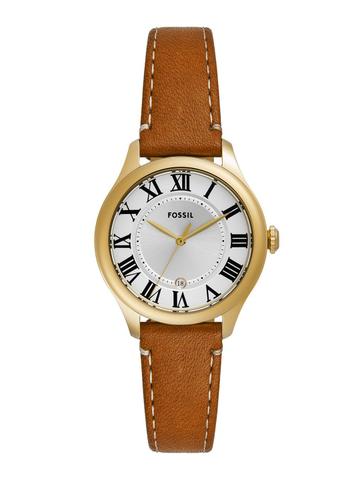 Fossil Women Dial & Leather Straps Analogue Watch ES5397