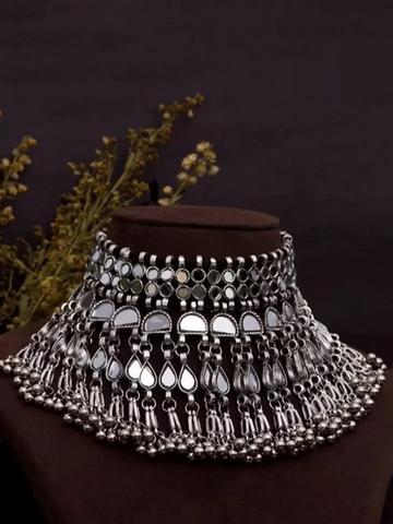 SZN Oxidised Jewellery Set