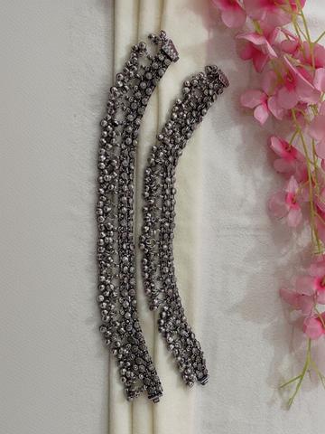 Raj Gems Silver-Plated Anklet