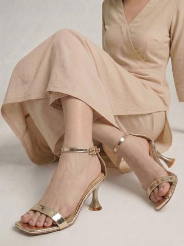 Yesmiss Party Slim Heeled Sandals